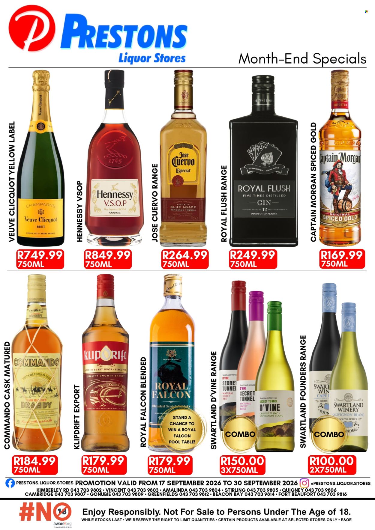 Prestons Liquor Stores specials - 17/09/2026 - 30/09/2026. Page 1