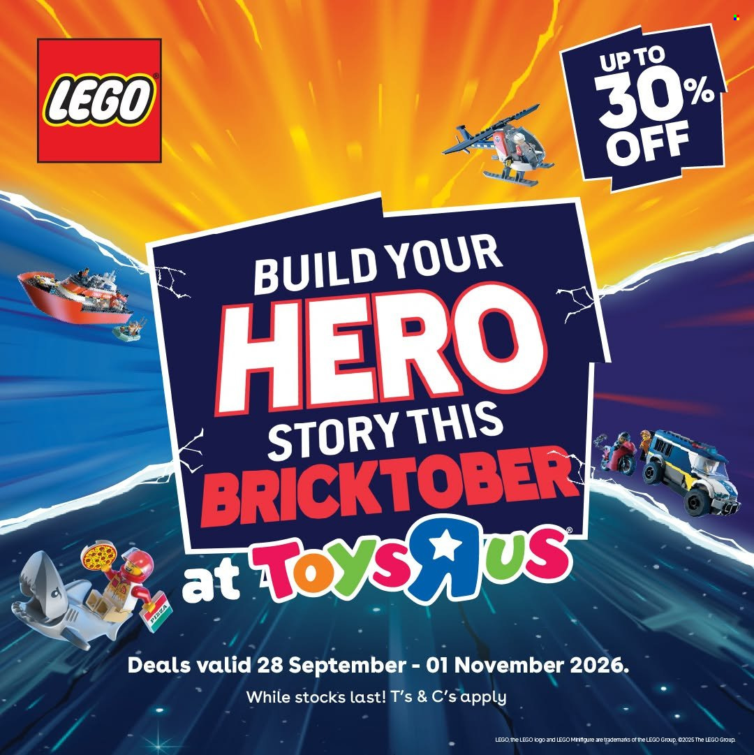 Toys R Us specials - 28/09/2026 - 05/10/2026. Page 1
