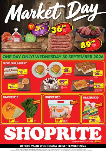 Shoprite catalogue  - 30/09/2026 - 30/09/2026.