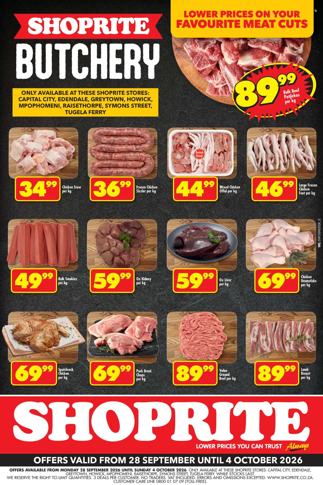 Shoprite specials - 28/09/2026 - 04/10/2026. Page 1