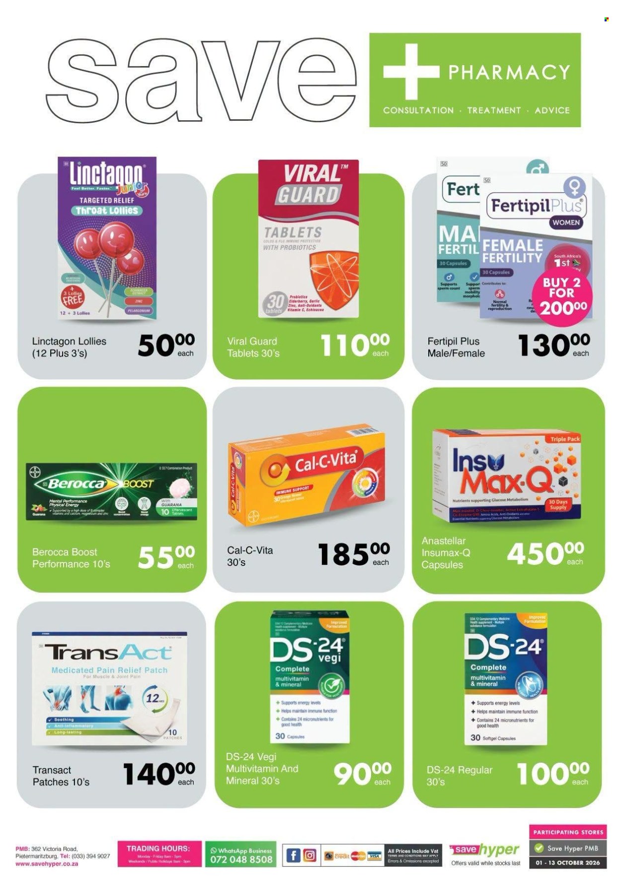 Save hyper specials - 01/10/2026 - 13/10/2026. Page 1