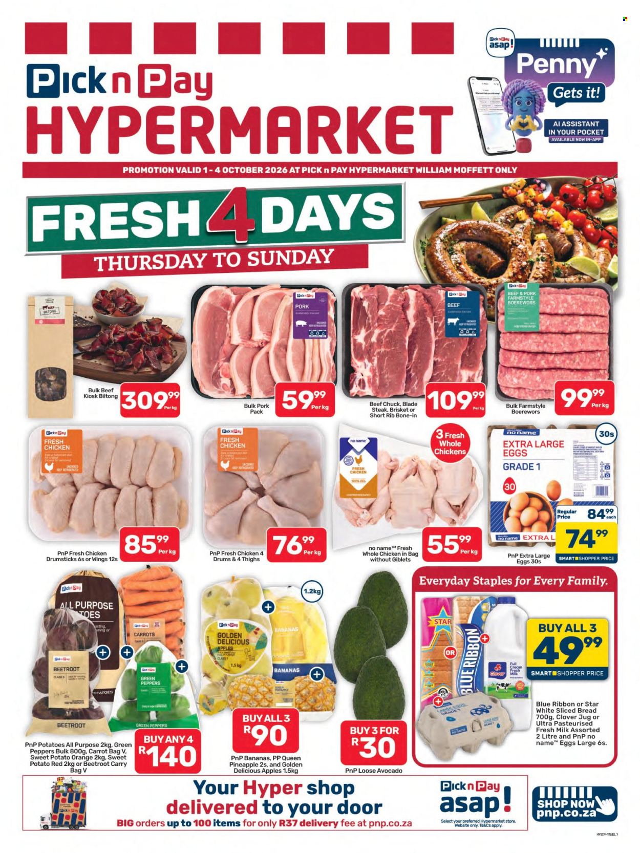 Pick n Pay Hypermarket specials - 01/10/2026 - 04/10/2026. Page 1