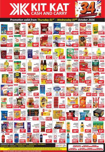 Kit Kat Cash & Carry catalogue  - 01/10/2026 - 07/10/2026.