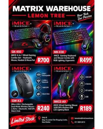 Matrix Warehouse catalogue .