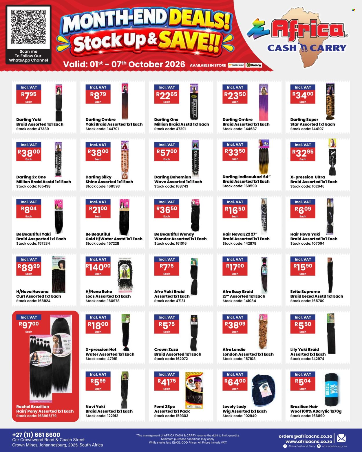 Africa Cash & Carry specials - 01/10/2026 - 07/10/2026. Page 22
