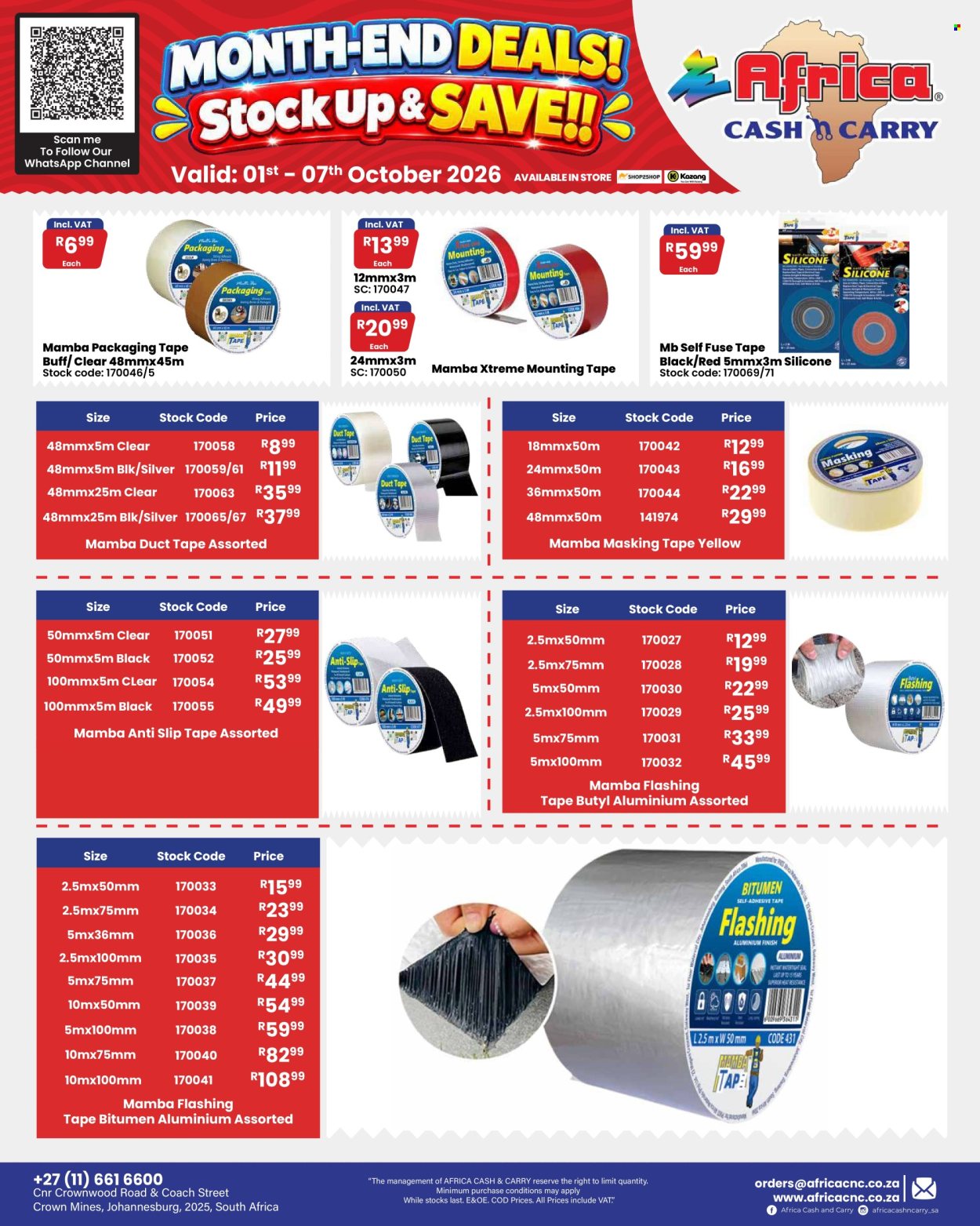 Africa Cash & Carry specials - 01/10/2026 - 07/10/2026. Page 47