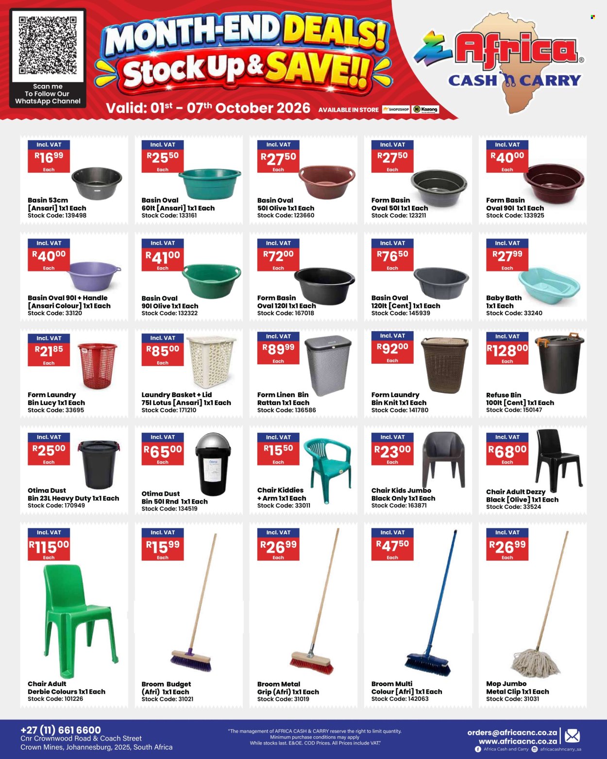 Africa Cash & Carry specials - 01/10/2026 - 07/10/2026. Page 63