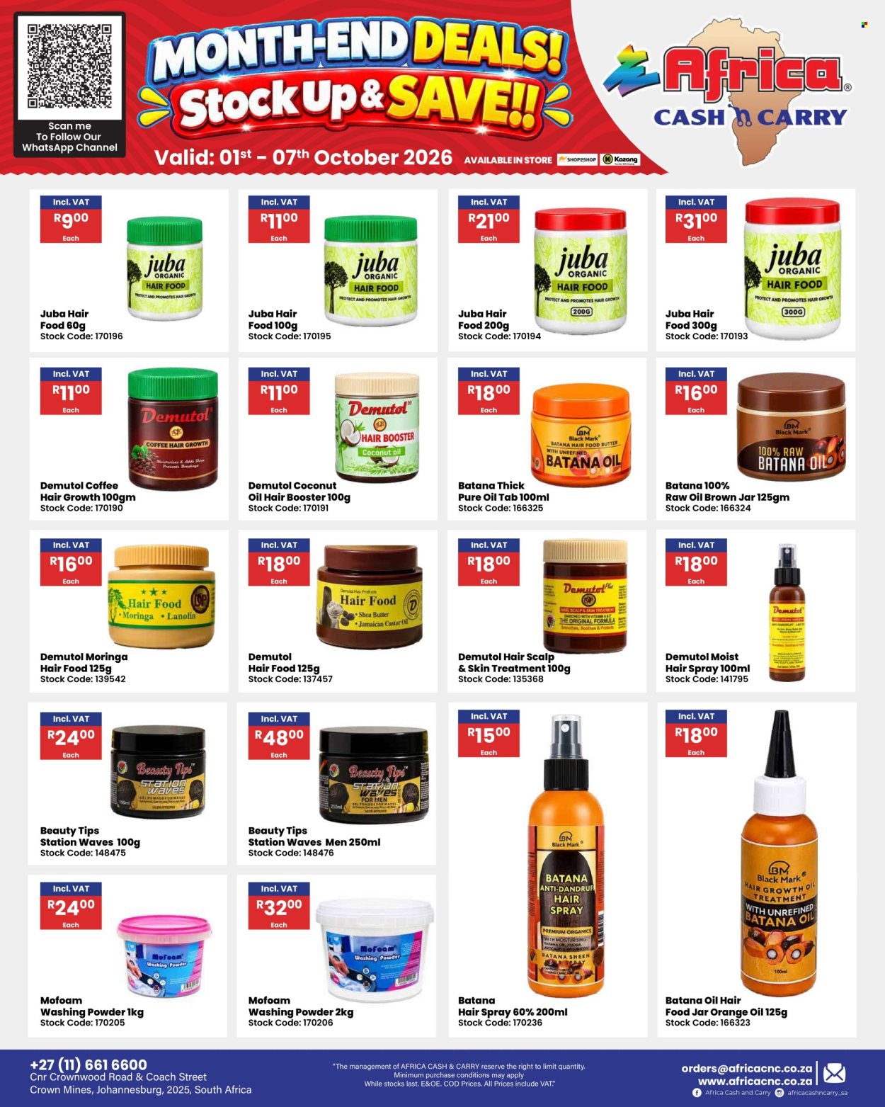 Africa Cash & Carry specials - 01/10/2026 - 07/10/2026. Page 68
