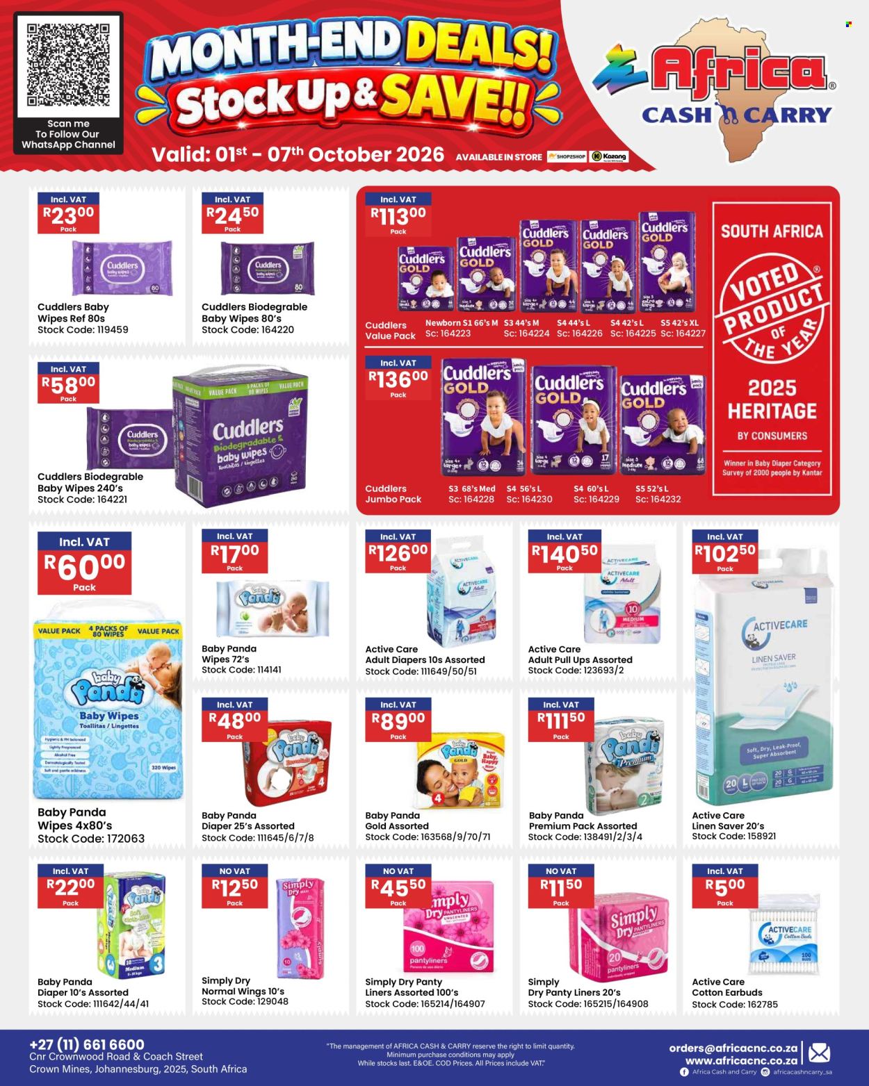 Africa Cash & Carry specials - 01/10/2026 - 07/10/2026. Page 72