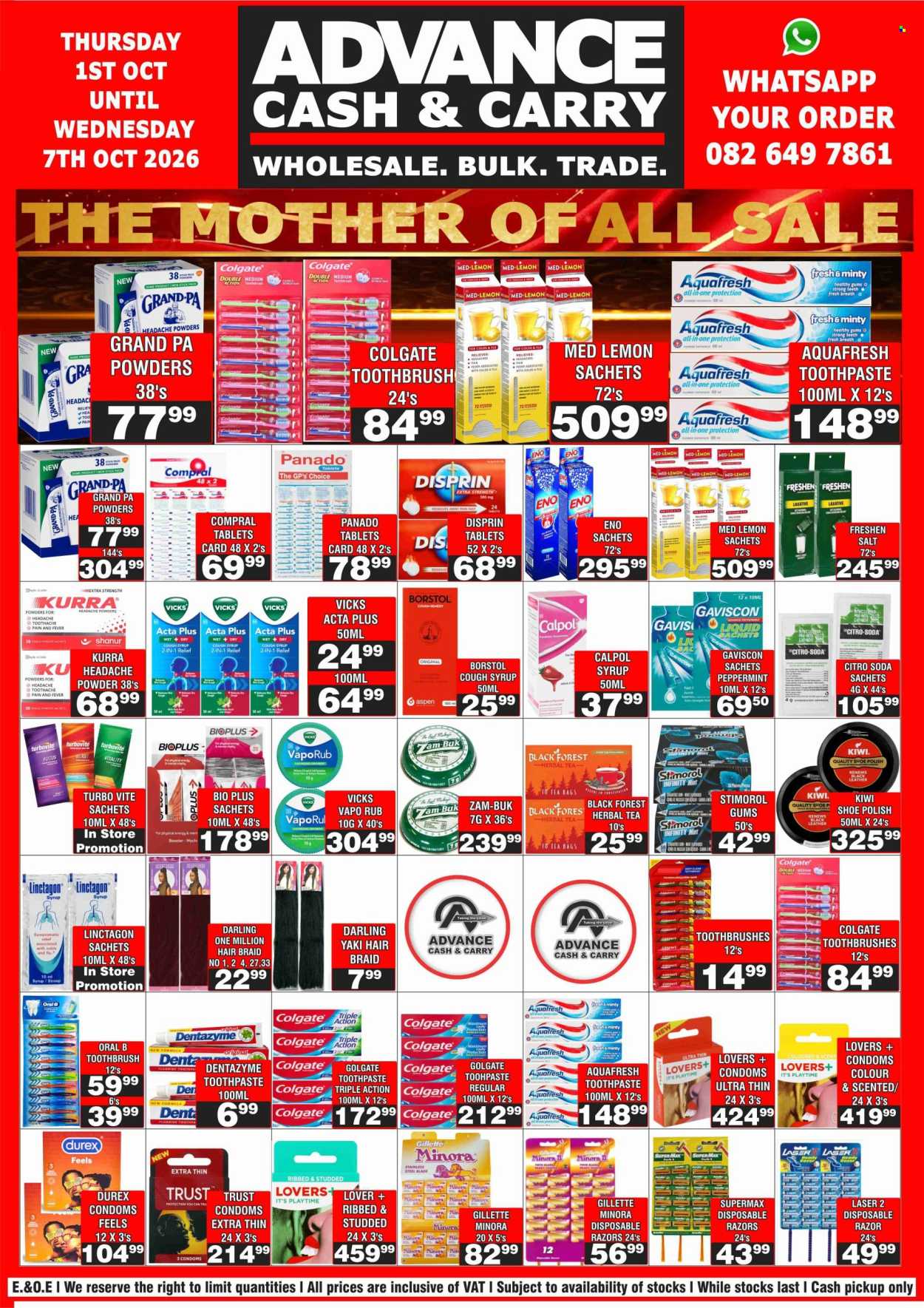 Advance Cash & Carry specials - 01/10/2026 - 07/10/2026. Page 6