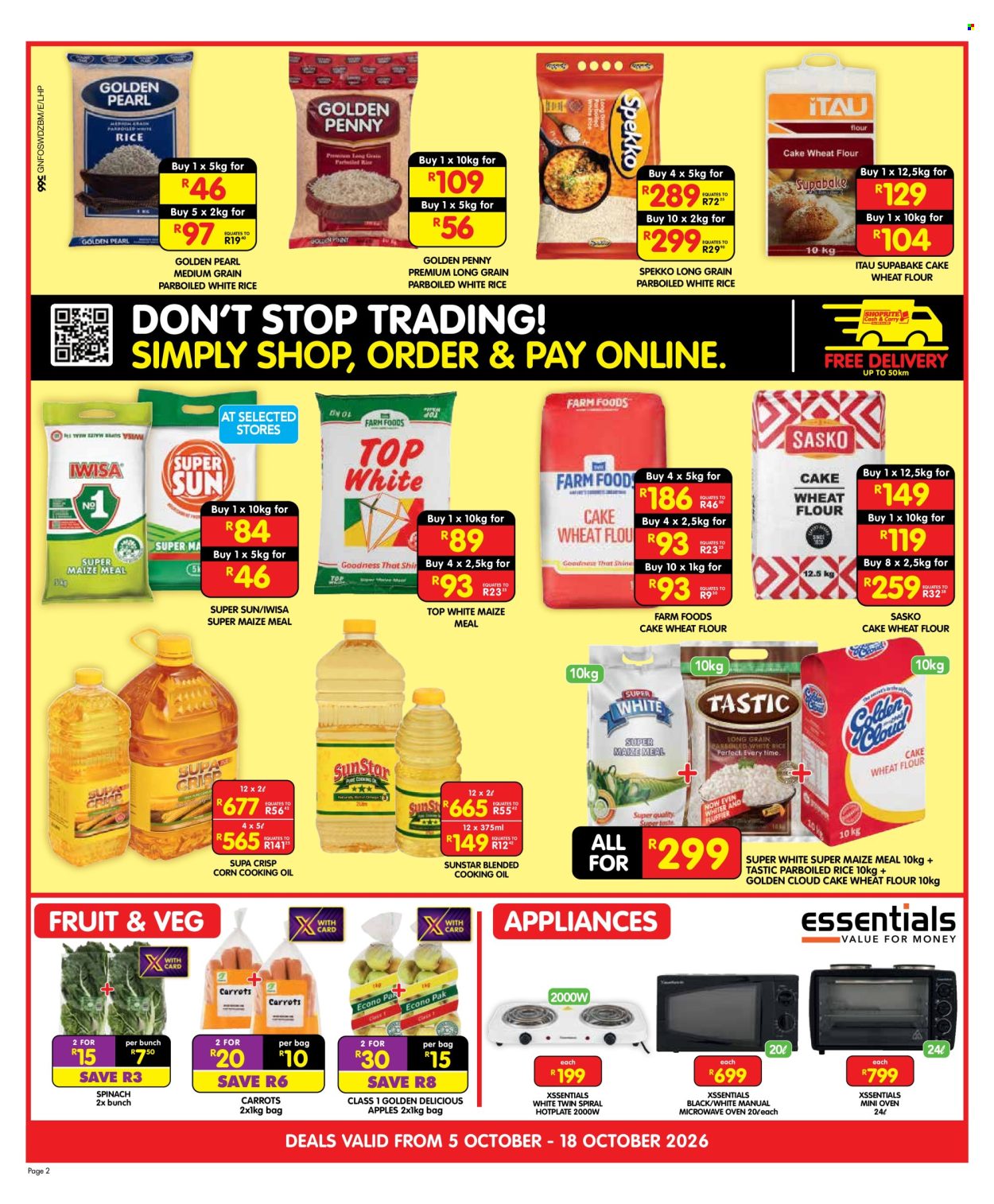 Shoprite specials - 05/10/2026 - 18/10/2026. Page 2