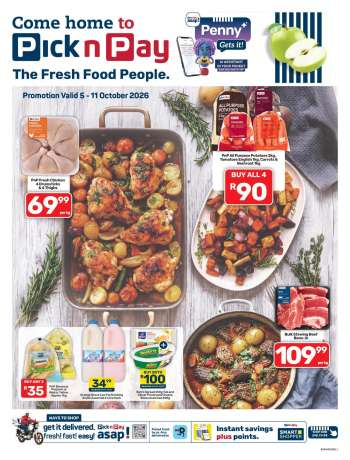Pick n Pay catalogue  - 05/10/2026 - 11/10/2026.