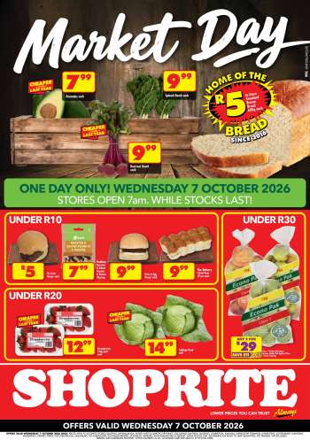 Shoprite catalogue  - 07/10/2026 - 07/10/2026.