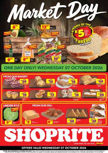 Shoprite catalogue  - 07/10/2026 - 07/10/2026.
