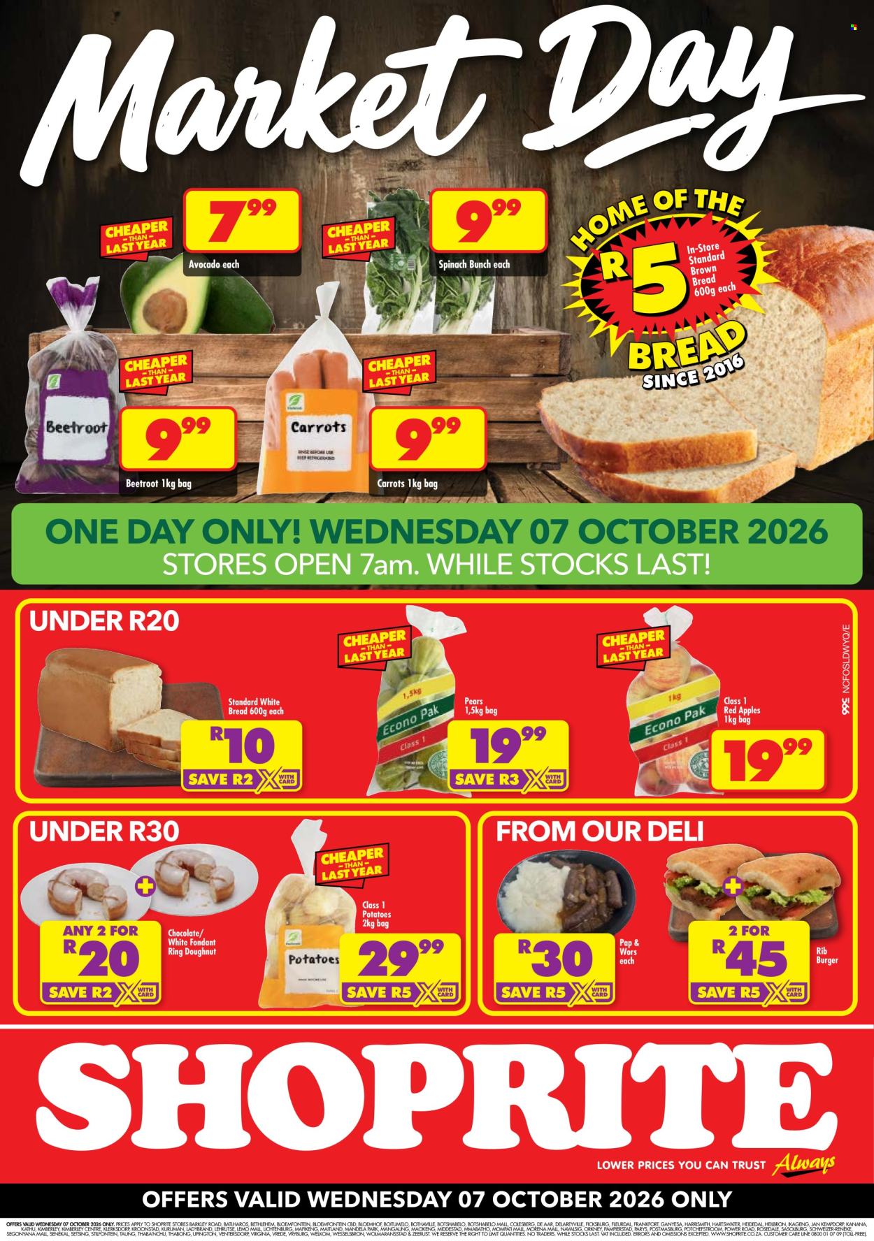 Shoprite specials - 07/10/2026 - 07/10/2026. Page 1