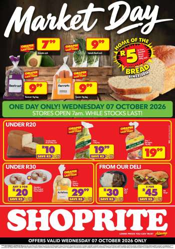 Shoprite catalogue  - 07/10/2026 - 07/10/2026.