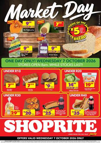 Shoprite catalogue  - 07/10/2026 - 07/10/2026.
