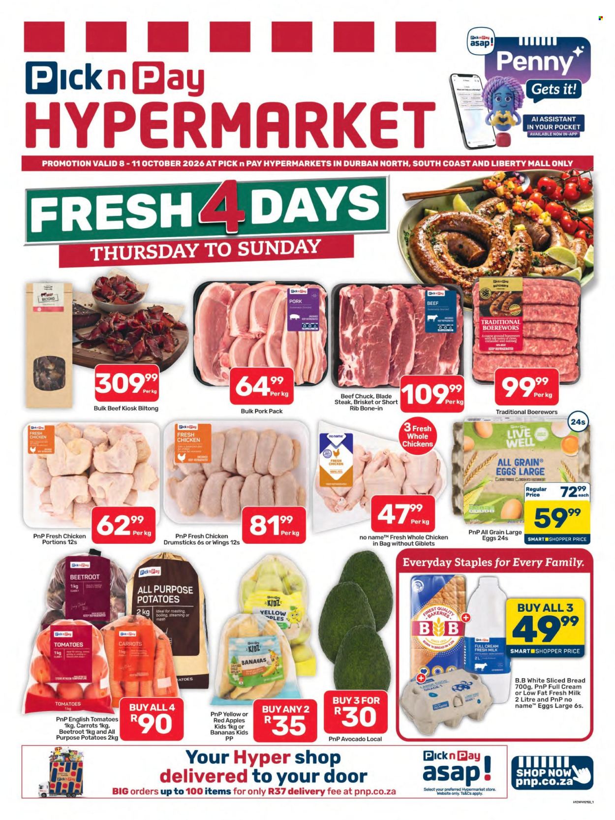 Pick n Pay specials - 08/10/2026 - 11/10/2026. Page 1