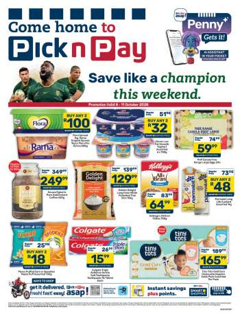 Pick n Pay catalogue  - 08/10/2026 - 11/10/2026.