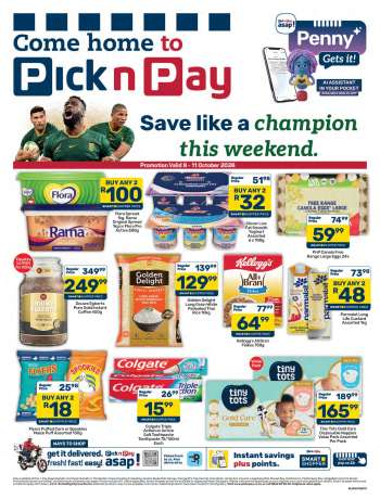 Pick n Pay catalogue  - 08/10/2026 - 11/10/2026.