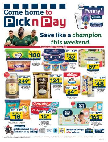 Pick n Pay catalogue  - 08/10/2026 - 11/10/2026.