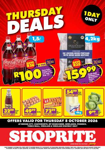 Shoprite catalogue  - 08/10/2026 - 08/10/2026.