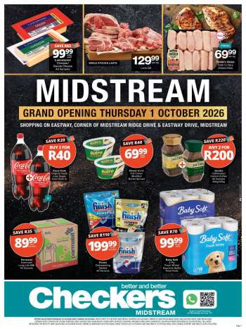 Checkers catalogue  - 01/10/2026 - 04/10/2026.