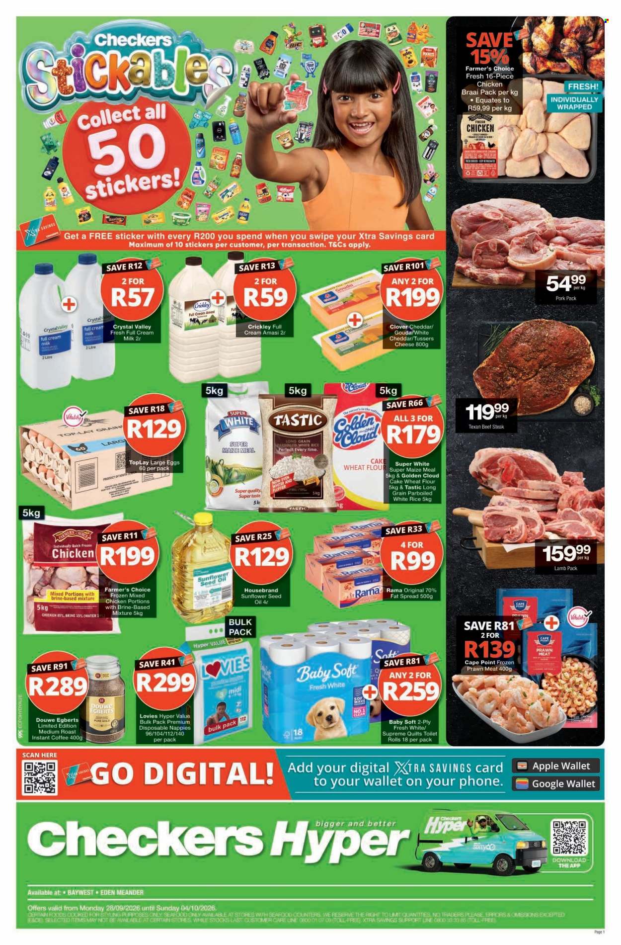 Checkers specials - 28/09/2026 - 04/10/2026. Page 1