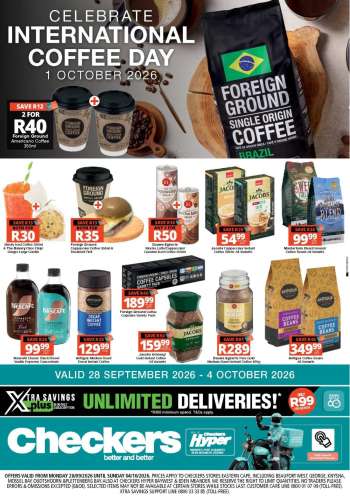 Checkers catalogue  - 28/09/2026 - 04/10/2026.
