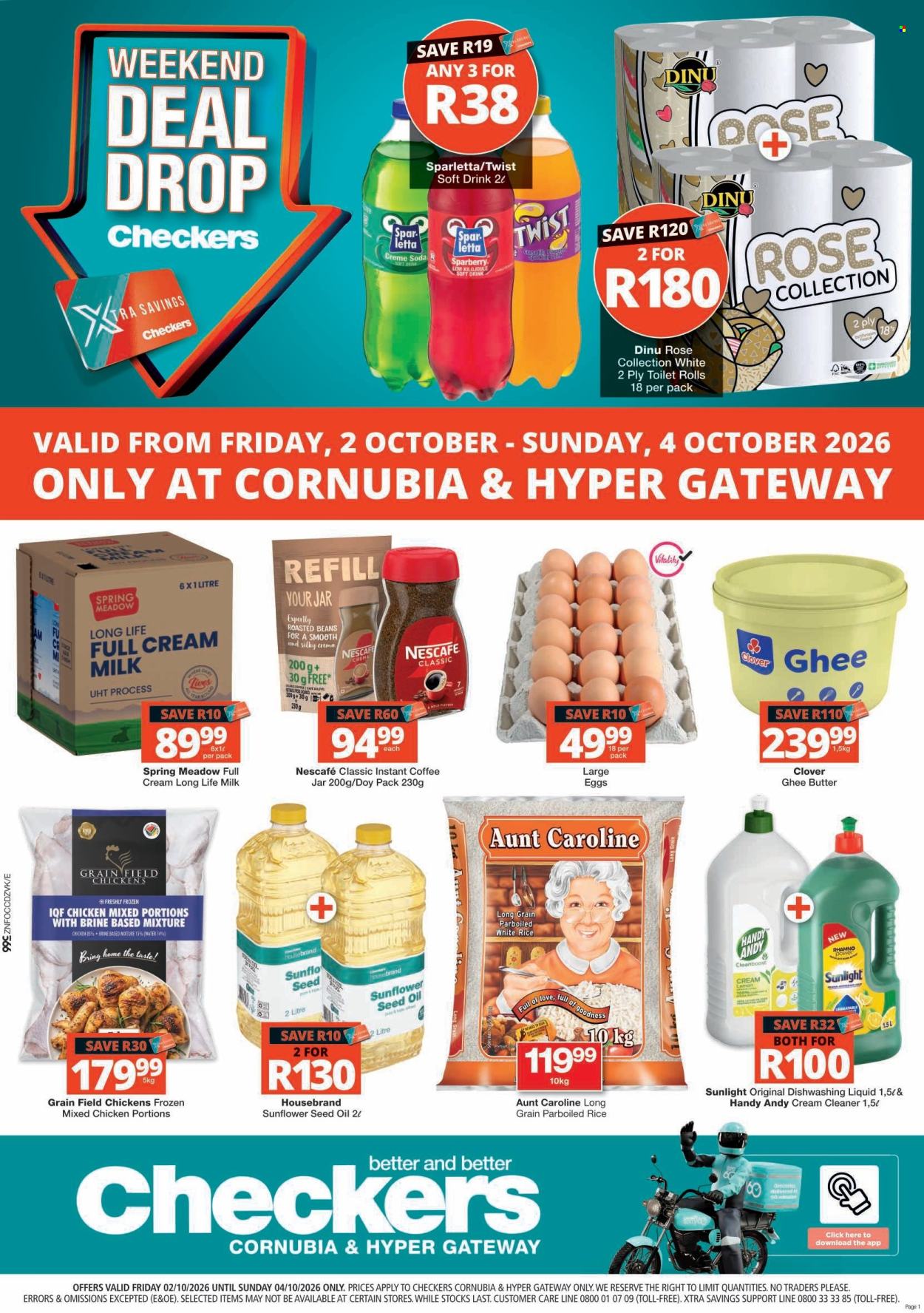 Checkers specials - 02/10/2026 - 04/10/2026. Page 1
