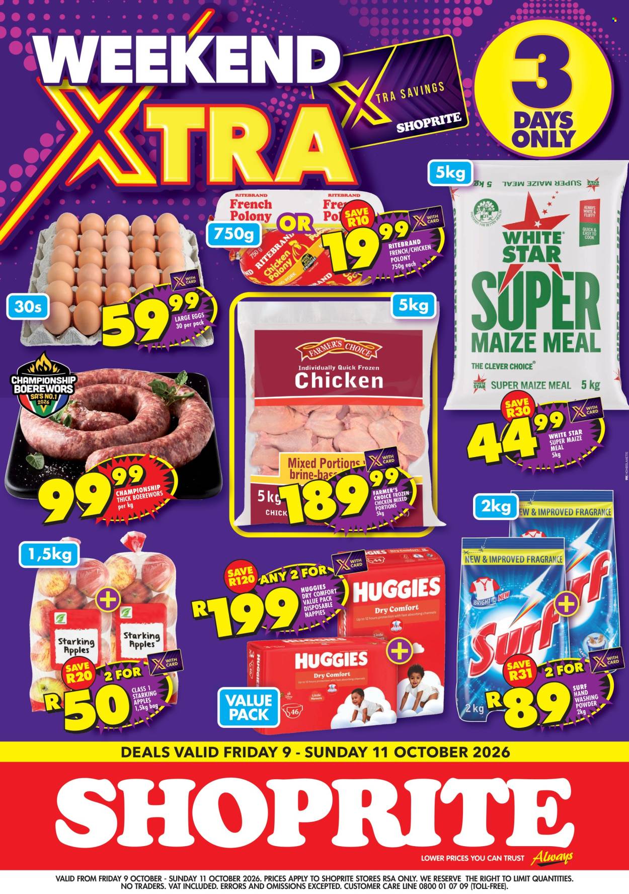Shoprite specials - 09/10/2026 - 11/10/2026. Page 1