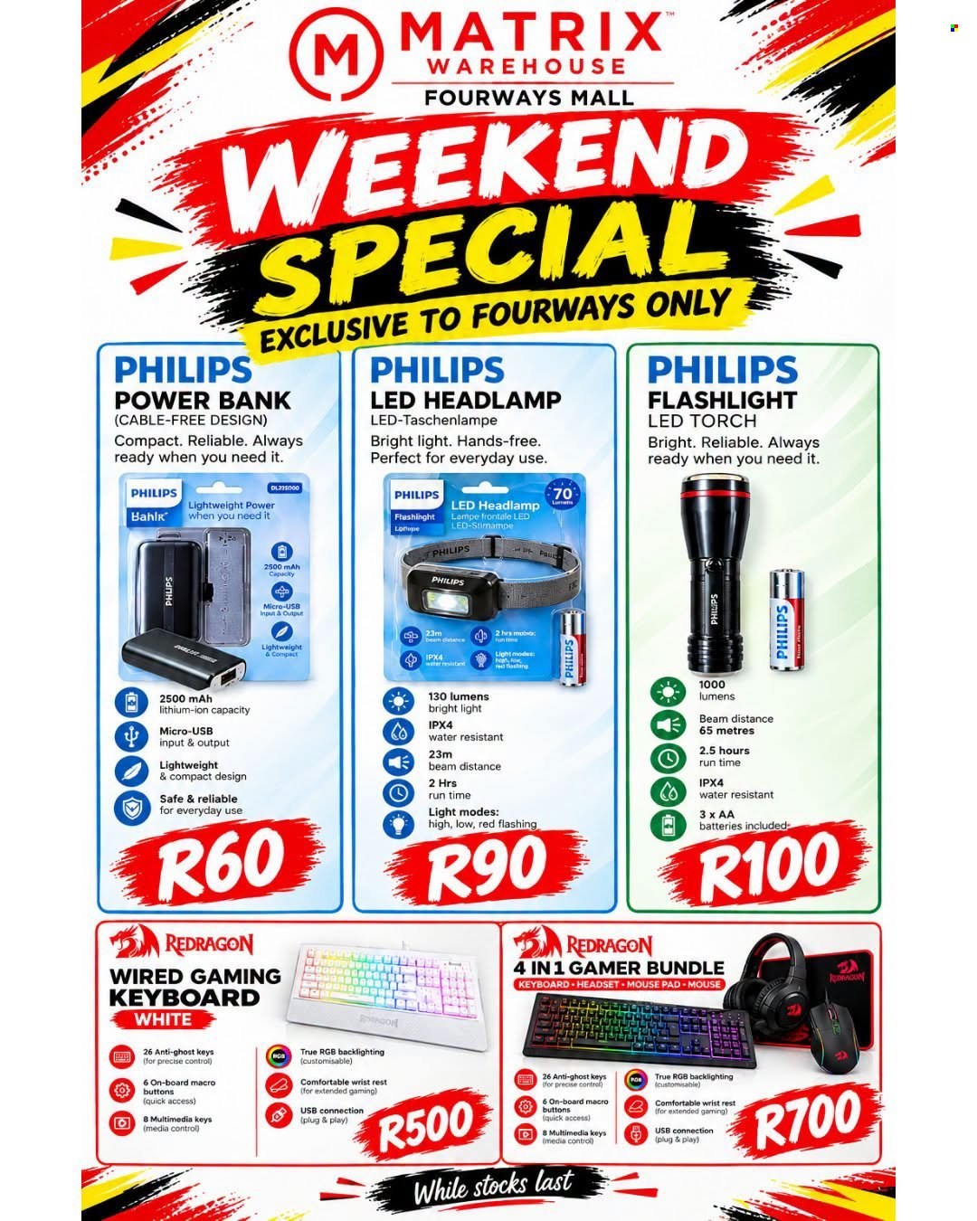 Matrix Warehouse specials - 09/10/2026 - 11/10/2026. Page 3