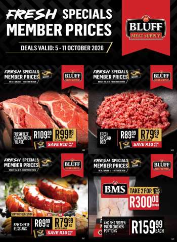 Bluff Meat Supply catalogue  - 05/10/2026 - 11/10/2026.