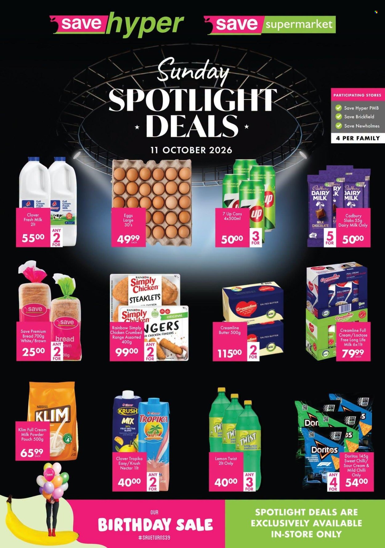 Save specials - 11/10/2026 - 11/10/2026. Page 1