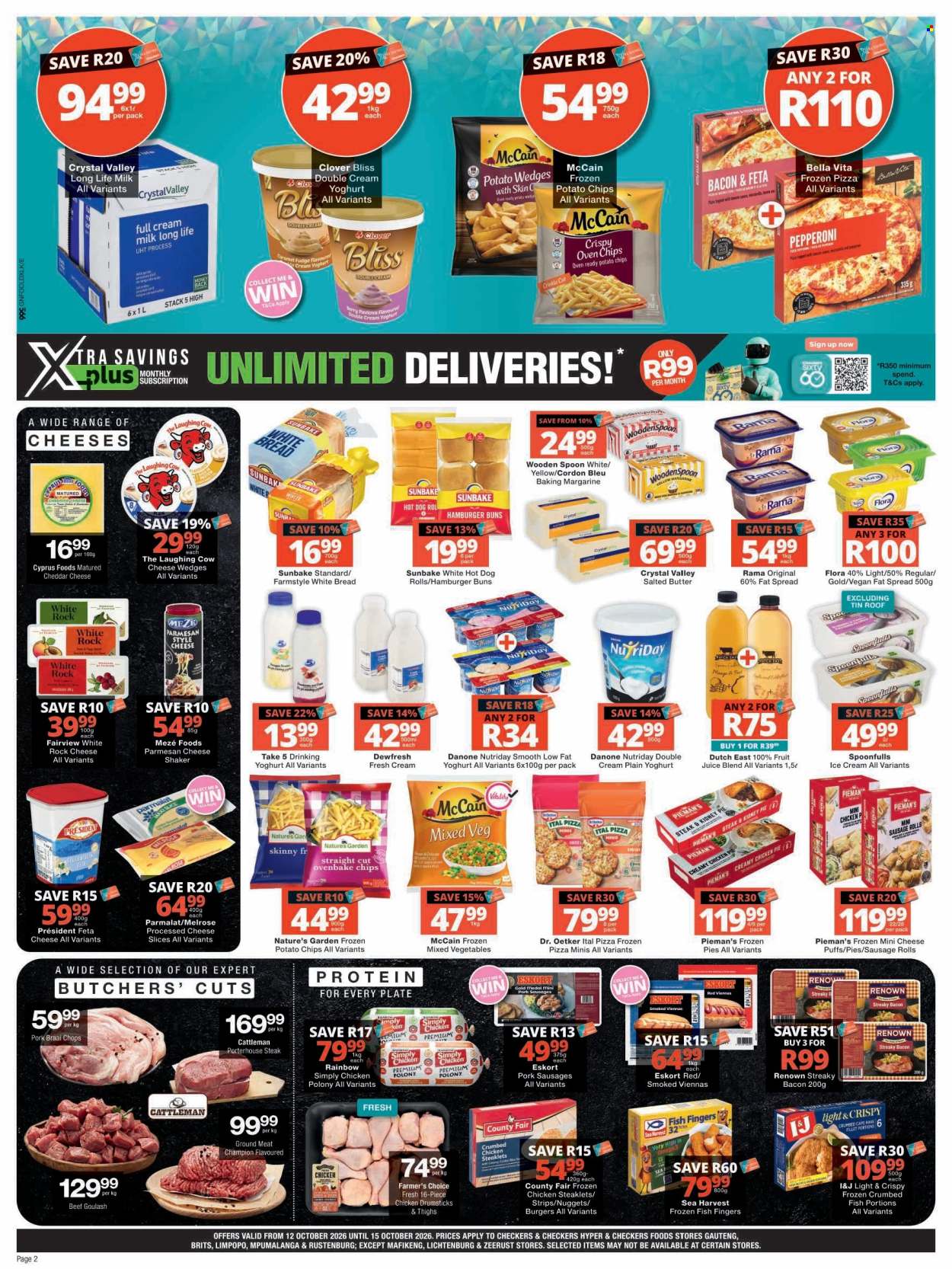 CHECKERS specials • October Mid-Month Promotion • From Monday 12 Oct 2026