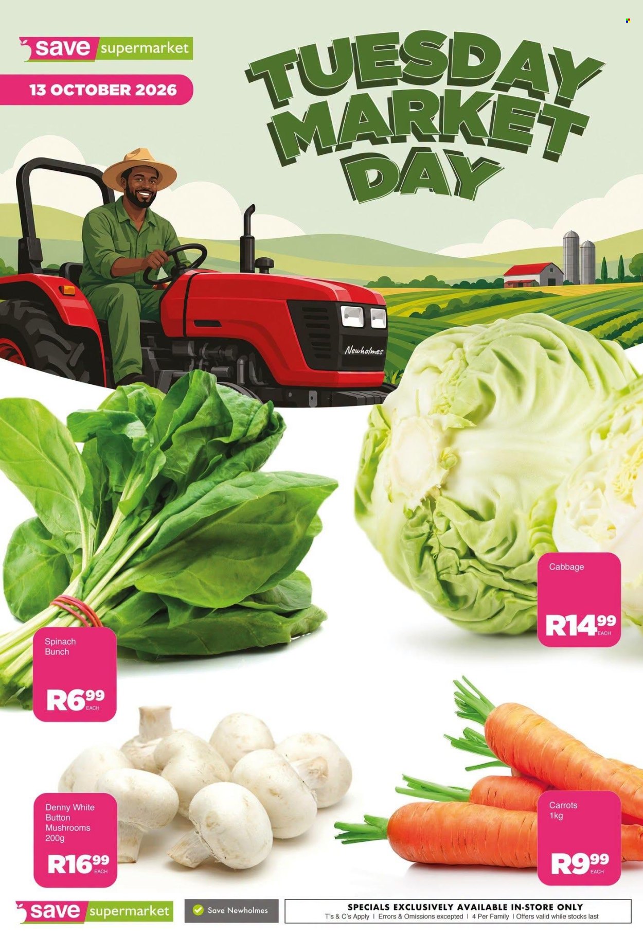 Save supermarket specials - 13/10/2026 - 13/10/2026. Page 1