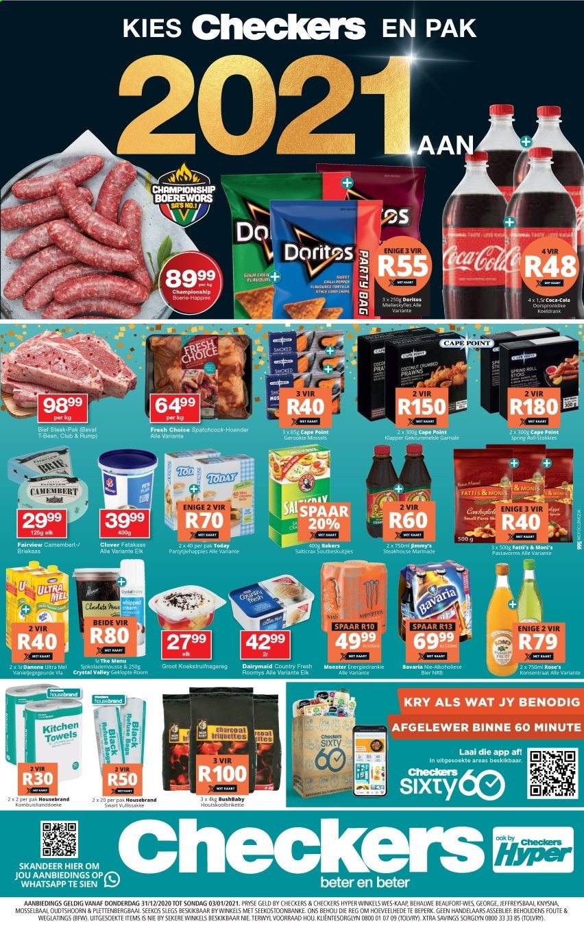 Checkers specials - 31/12/2020 - 03/01/2021. Page 1