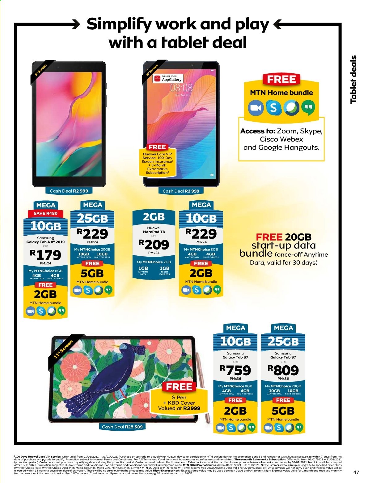 MTN specials - 01/01/2021 - 31/01/2021. Page 48