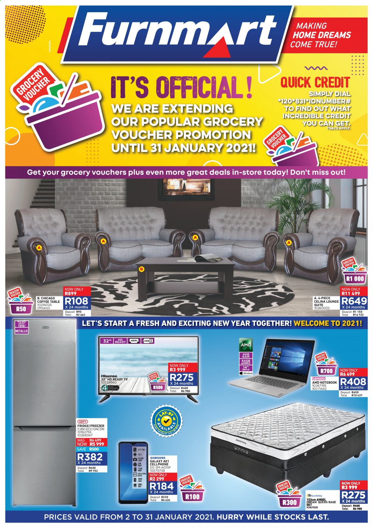 Furnmart specials - 02/01/2021 - 31/01/2021. Page 1