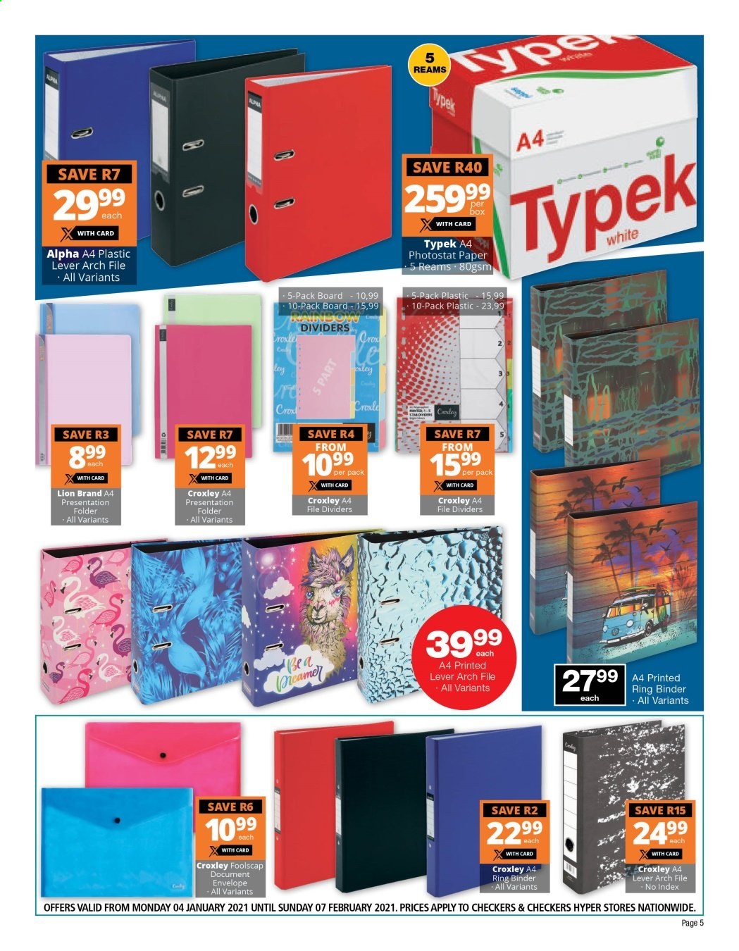 Checkers specials. Page 5