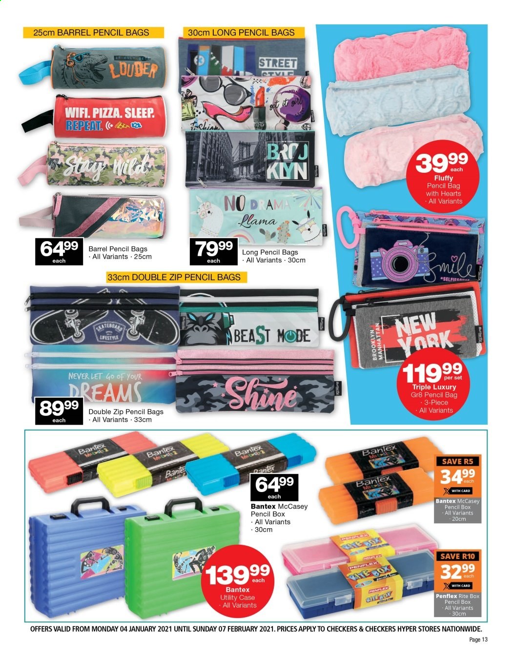 Checkers specials. Page 13