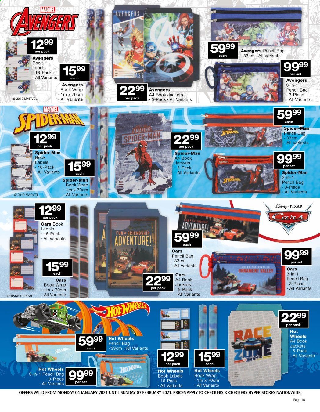 Checkers specials. Page 15