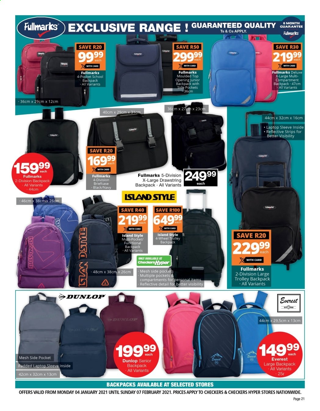 Checkers specials. Page 21