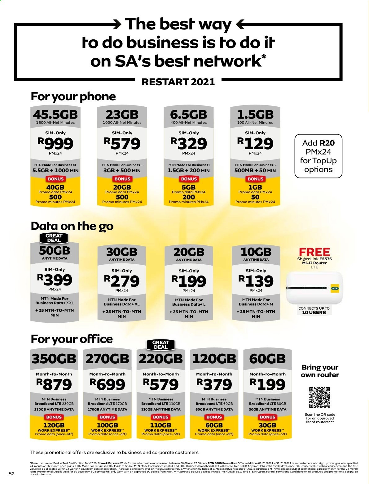 MTN specials - 01/01/2021 - 31/01/2021. Page 52