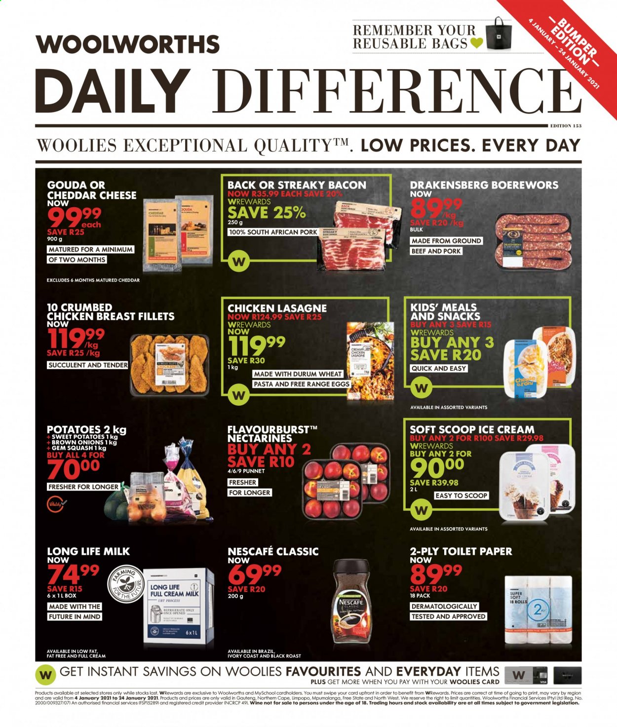 Woolworths specials - 04/01/2021 - 24/01/2021. Page 1