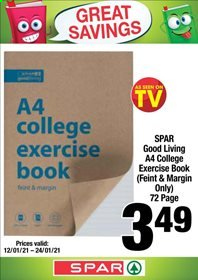 SPAR specials - 12/01/2021 - 24/01/2021. Page 1