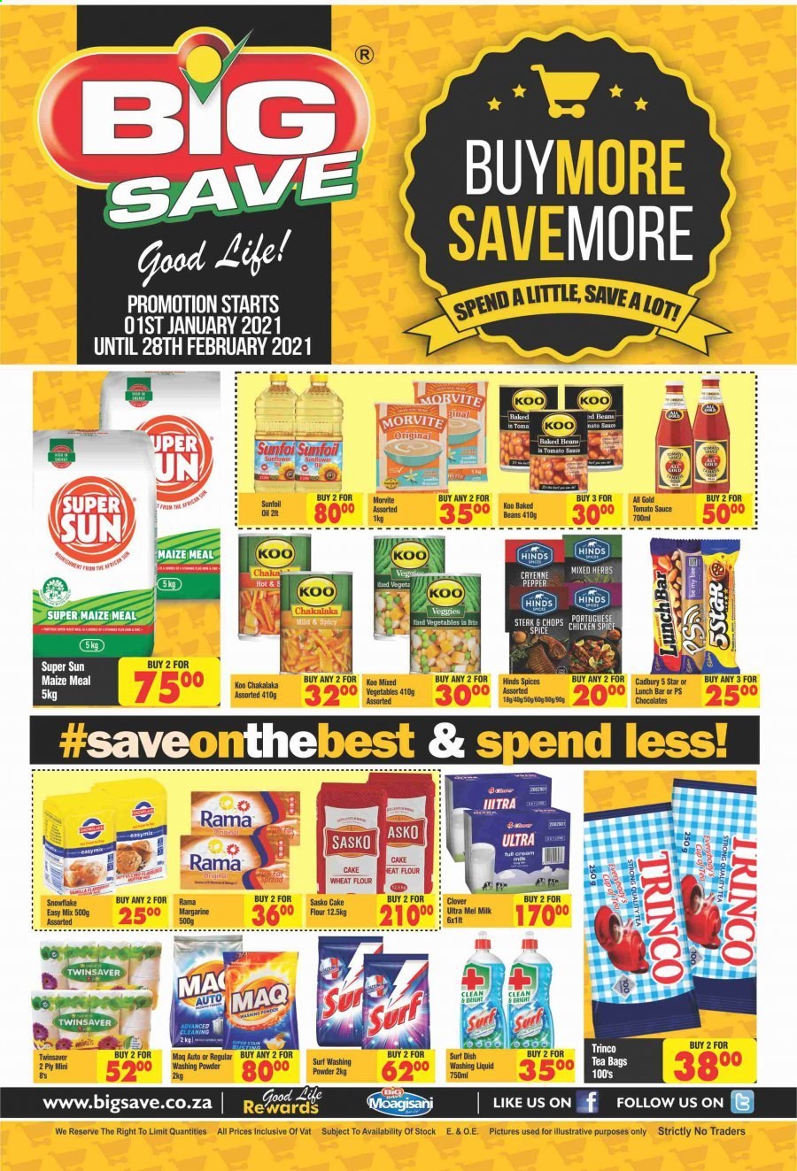 Big Save specials - 01/01/2021 - 28/02/2021. Page 1
