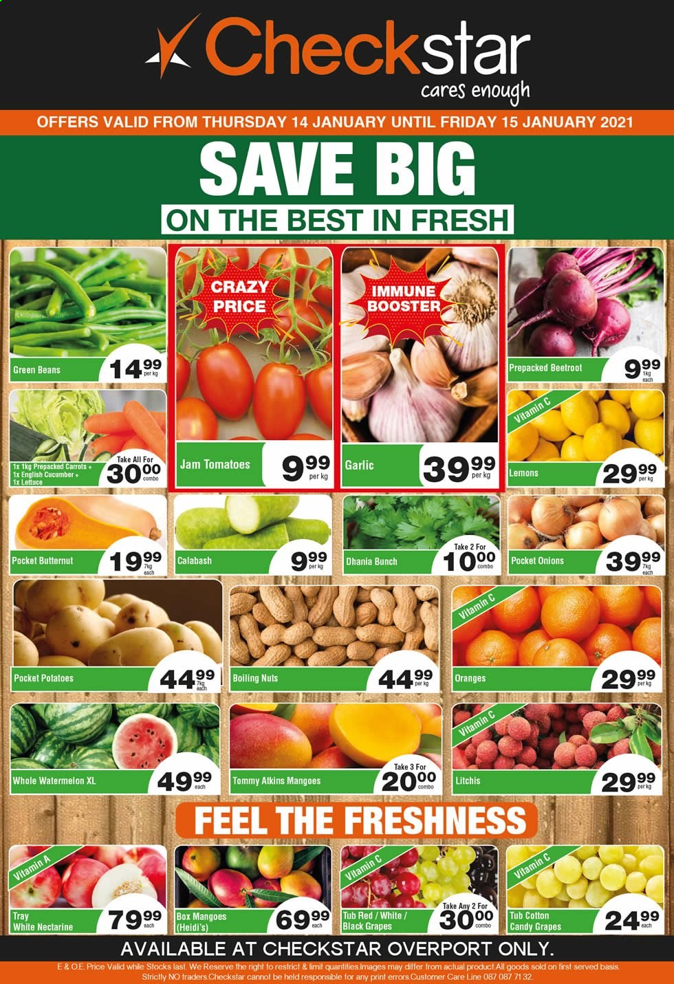 Checkstar specials - 14/01/2021 - 15/01/2021. Page 1