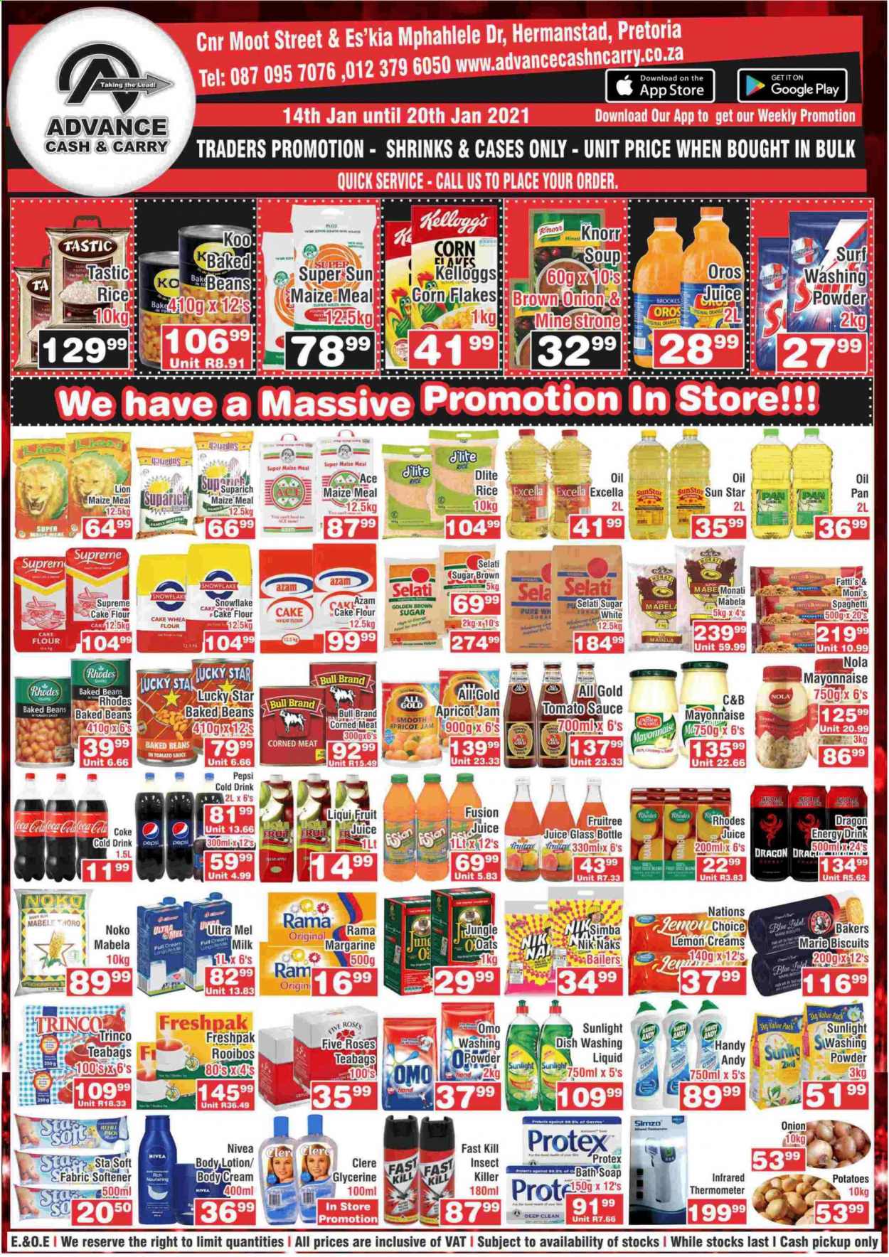 Advance Cash & Carry specials - 14/01/2021 - 20/01/2021. Page 1