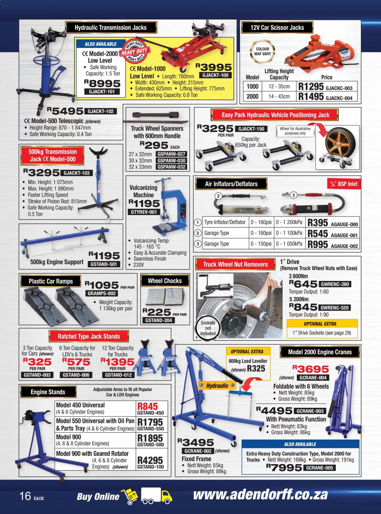 Adendorff Machinery Mart specials - 14/01/2021 - 01/02/2021. Page 16